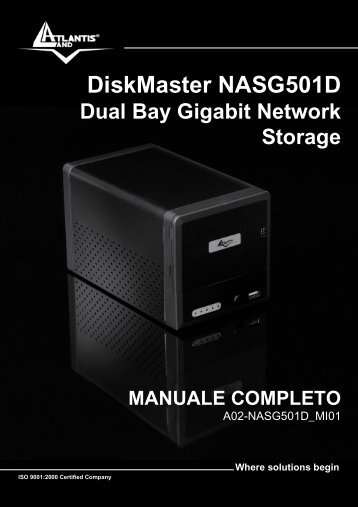 DiskMaster NASG501D - Atlantis Land