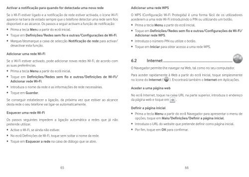 User manual Vodafone Smart II