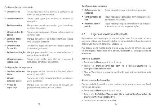 User manual Vodafone Smart II