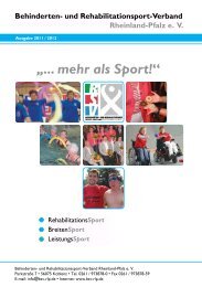 „... mehr als Sport!“ - HandicapSports