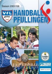 Saison 2007/2008 - VfL Pfullingen