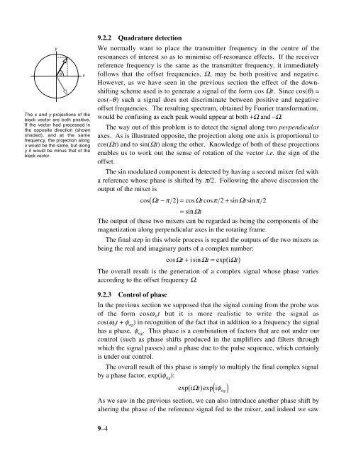 Phase Cycling and Gradient Pulses - The James Keeler Group
