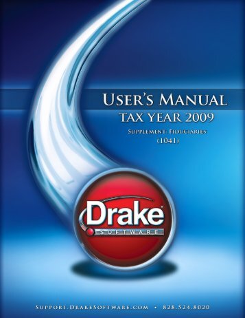 Form 1041-A - Drake Software
