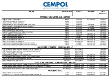 Katalog ROLL - CEMPOL