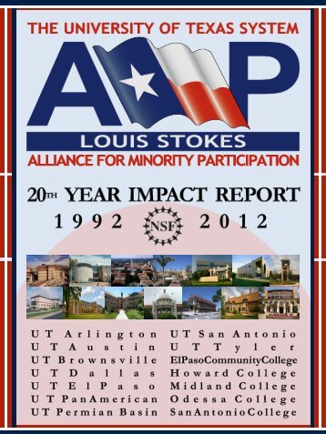 UT System LSAMP 20th year Impact Report - Office of Research and ...