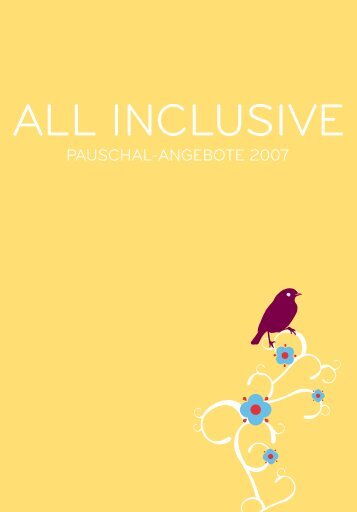 PAUSCHAL-ANGEBOTE 2007