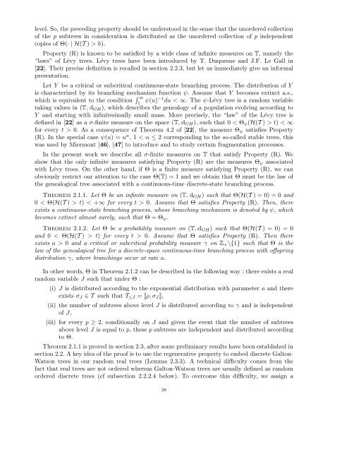 arbres aléatoires, conditionnement et cartes planaires - DMA - Ens