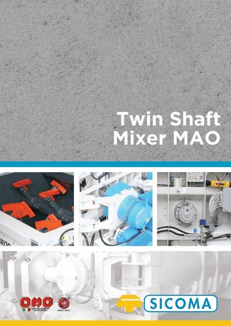 MAO Twin Shaft Mixer Brochure - Jamieson Equipment Co.