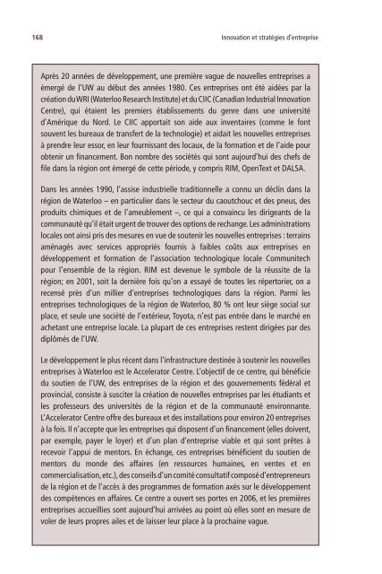 Innovation et stratÃ©gies d'entreprise - Conseil des acadÃ©mies ...