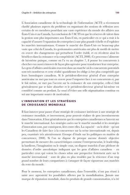 Innovation et stratÃ©gies d'entreprise - Conseil des acadÃ©mies ...