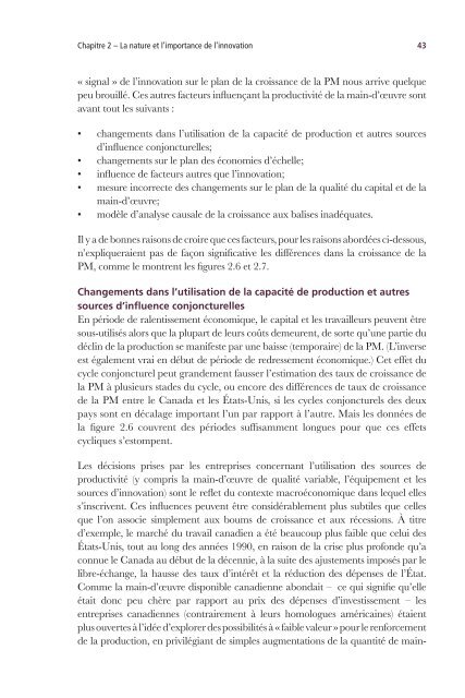 Innovation et stratÃ©gies d'entreprise - Conseil des acadÃ©mies ...