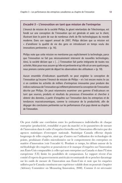 Innovation et stratÃ©gies d'entreprise - Conseil des acadÃ©mies ...