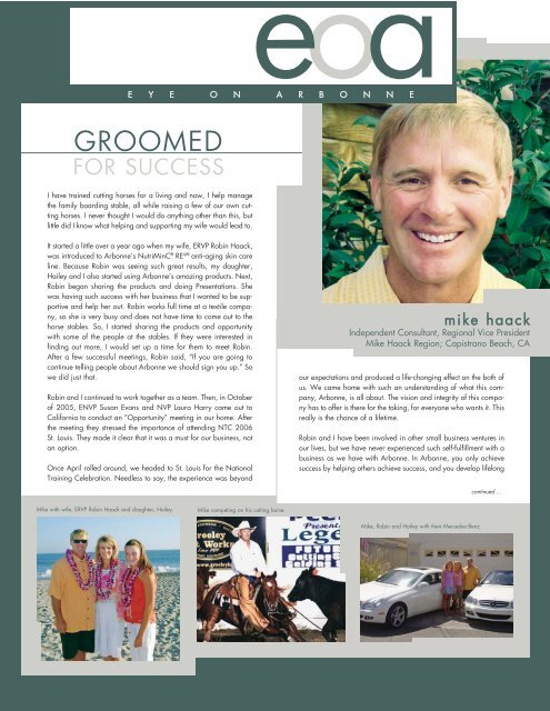 GROOMED - Arbonne