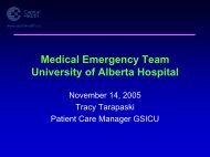 Medical Emergency Team - University of Alberta Hospital.pdf - Safer ...