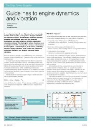 Guidelines to engine dynamics and vibration - Laboratory of Marine ...