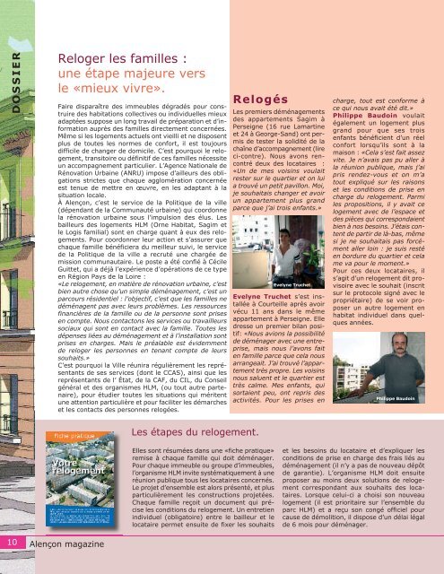 Le magazine de la Ville d'Alençon - Numéro 64 - Septembre