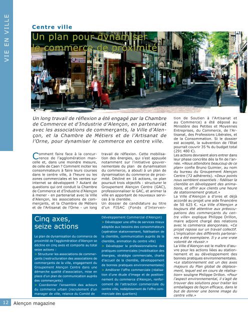Le magazine de la Ville d'Alençon - Numéro 64 - Septembre