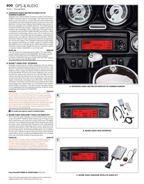 BOOM!™ AUDIO & HANDLEBARS - Harley-Davidson