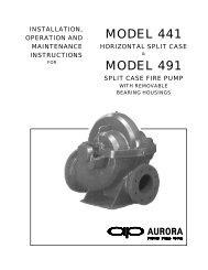 Aurora Model 491 - Steven Brown & Associates