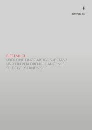 BIESTMILCH – eine einzigartige Substanz und ein verlorengegangenes Selbstverständnis