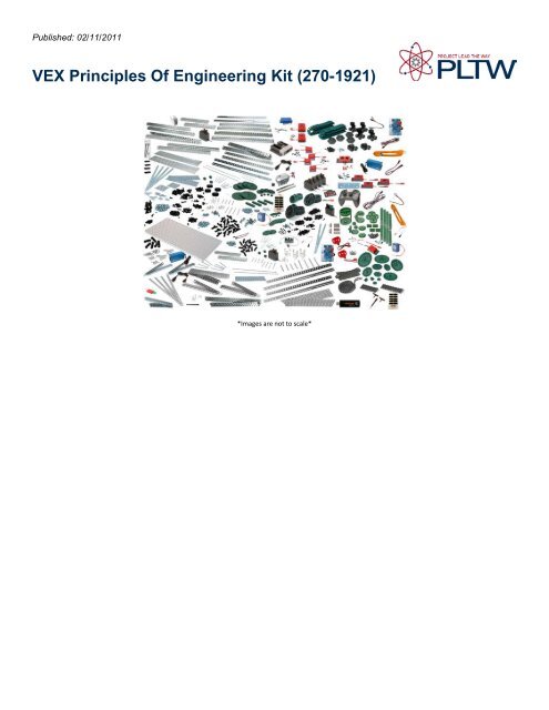 VEX Principles Of Engineering Kit (270-1921) - Project Lead the Way