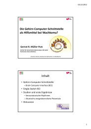 Die GehirnâComputerâSchnittstelle als Hilfsmittel bei Wachkoma