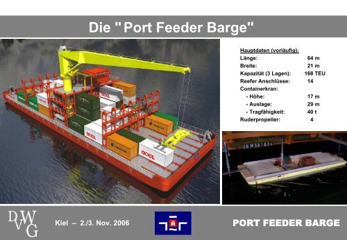 Die Port Feeder Barge fÃ¼r den Hamburger Hafen - Dr. - Sutranet