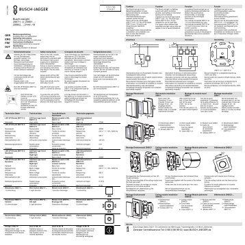 Busch-iceLight 2067/1. U - SCHALTERversand.de