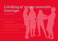 Udvikling af etniske minoritetsforeninger - Ny i Danmark