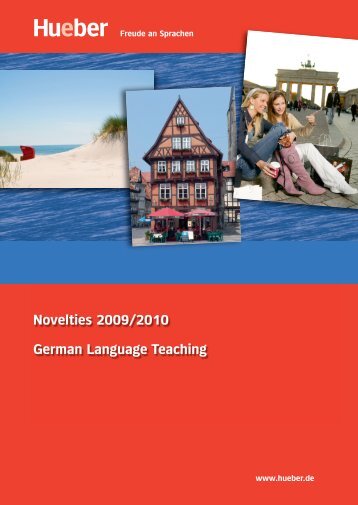 Novelties 2009/2010 German Language Teaching - Hueber