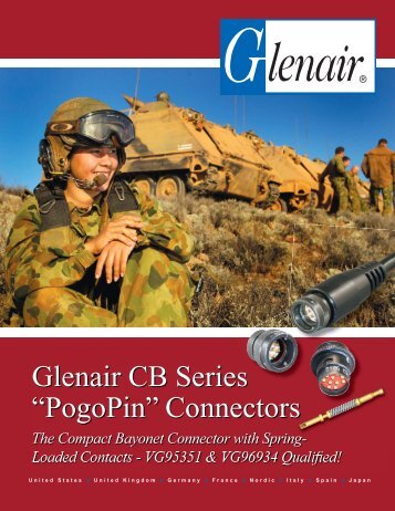 Glenair CB Series "PogoPin" Connectors - Glenair, Inc.