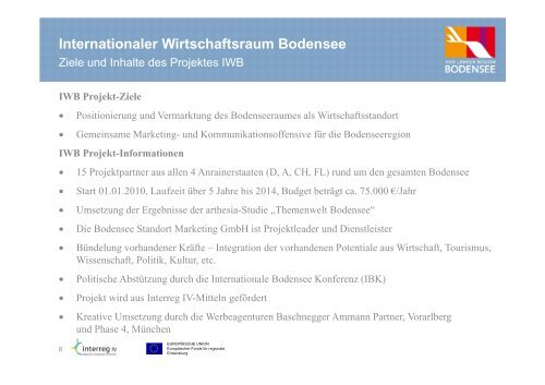 Willkommen in der VierlÃ¤nderregion Bodensee! - RM Austria