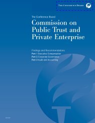 Commission on Public Trust and Private Enterprise - The ...