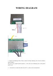 WIRING DIAGRAM - Jobike