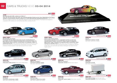 CARS & TRUCKS NEWS 03-04 2014 - Herpa