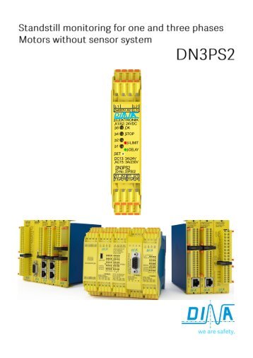 dn3ps2-e -manual-v4x - Safety for men and machines