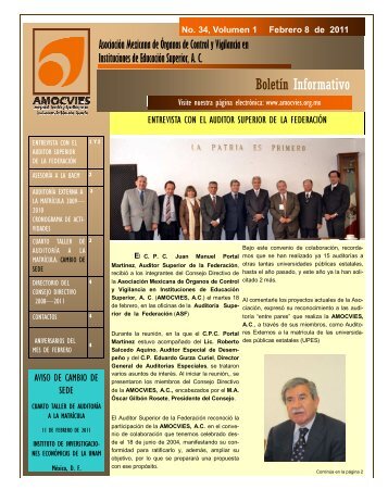Boletin Informativo 34, volumen 1.pdf - Amocvies