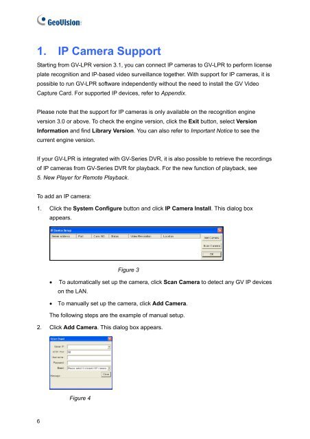 GV-LPR Feature Guide - CCTV Cameras