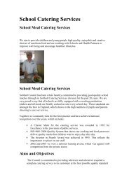 School Catering Services - Light Hall School