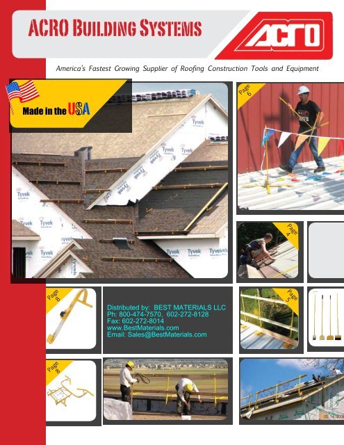 ACRO Building Systems Roofing Products from Best Materials
