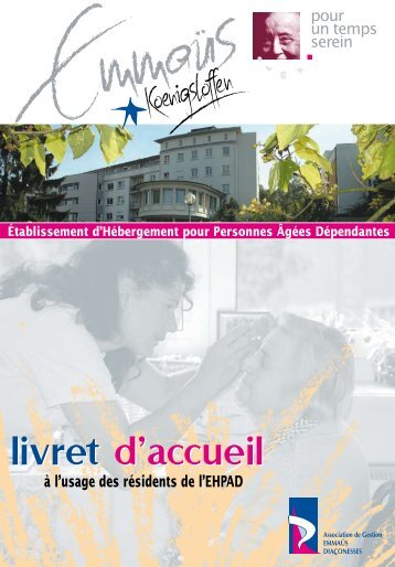 livret d'accueil livret d'accueil - Alliance St Thomas Seniors Alsace ...