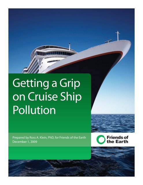 Getting a Grip on Cruise Ship Pollution - Amazon Web Services