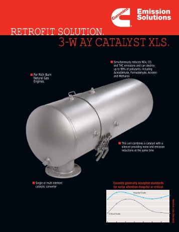 3-WAY CATALYST XLS. - Cummins Emission Solutions