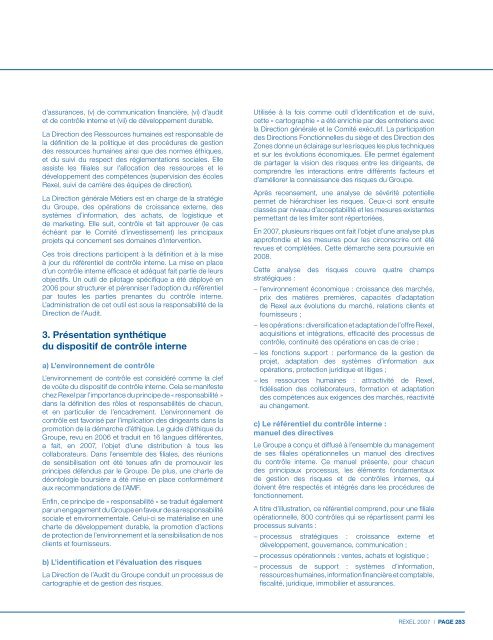 Document de rÃ©fÃ©rence 2007 - Rexel