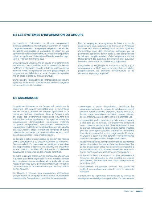 Document de rÃ©fÃ©rence 2007 - Rexel