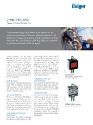Dräger PEX 3000 Fixed Gas Detector - ancb.it