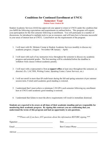 Dismissal Contract Template