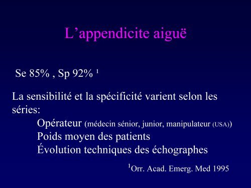 (je l'espÃ¨re) LUDIQUE Ã L'ÃCHOGRAPHIE DU TUBE DIGESTIF