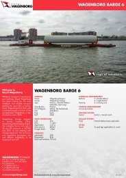 wagenborg barge 6 wagenborg barge 6