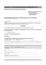 Autocertificazione requisiti e titoli assistente di gestione [file.pdf]